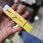 پاک کن کاتری قلبی رنگ بنفش - Image 2