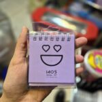 تقویم رومیزی مینی سالتو رنگ بنفش