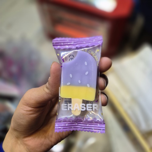 پاک کن بستنی ژله ای بنفش