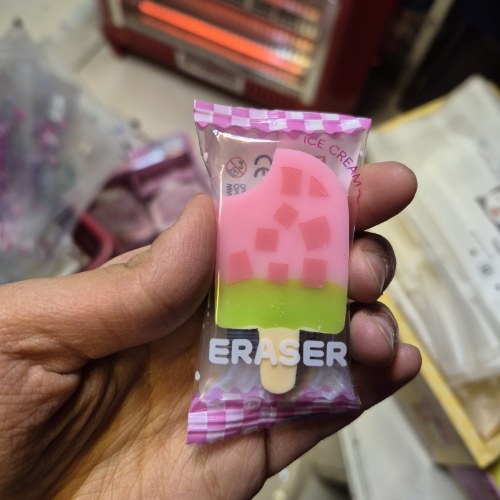 پاک کن بستنی ژله ای صورتی