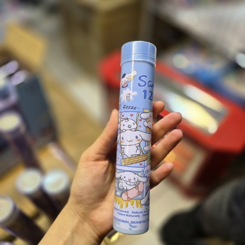 مدادرنگی 12 رنگ پرودون طرح سینامورول