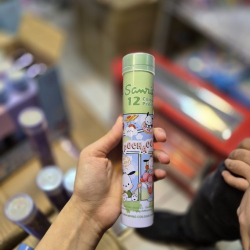 مدادرنگی 12 رنگ پرودون طرح پوچاکو