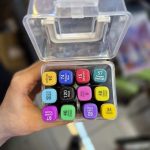 ماژیک 12 رنگ دو سر سطلی - Image 2