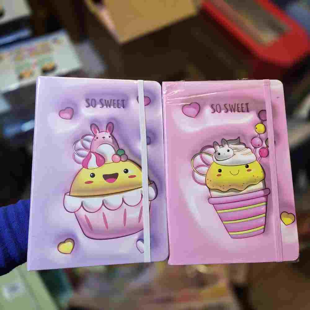 دفتر جلد سخت سری بستنی