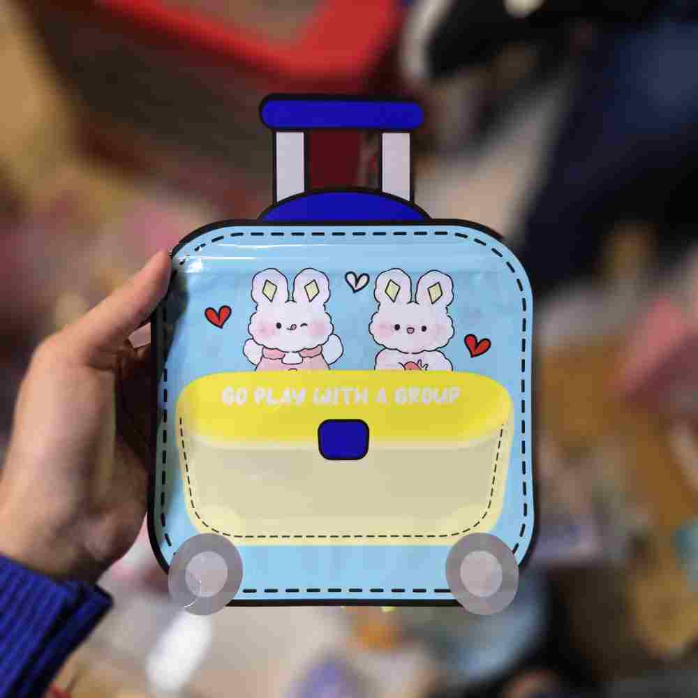 زیپ کیپ دسته دار چمدان