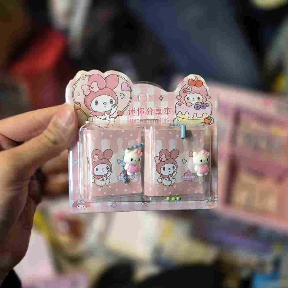 دفترچه مینی دو عددی طرح ملودی