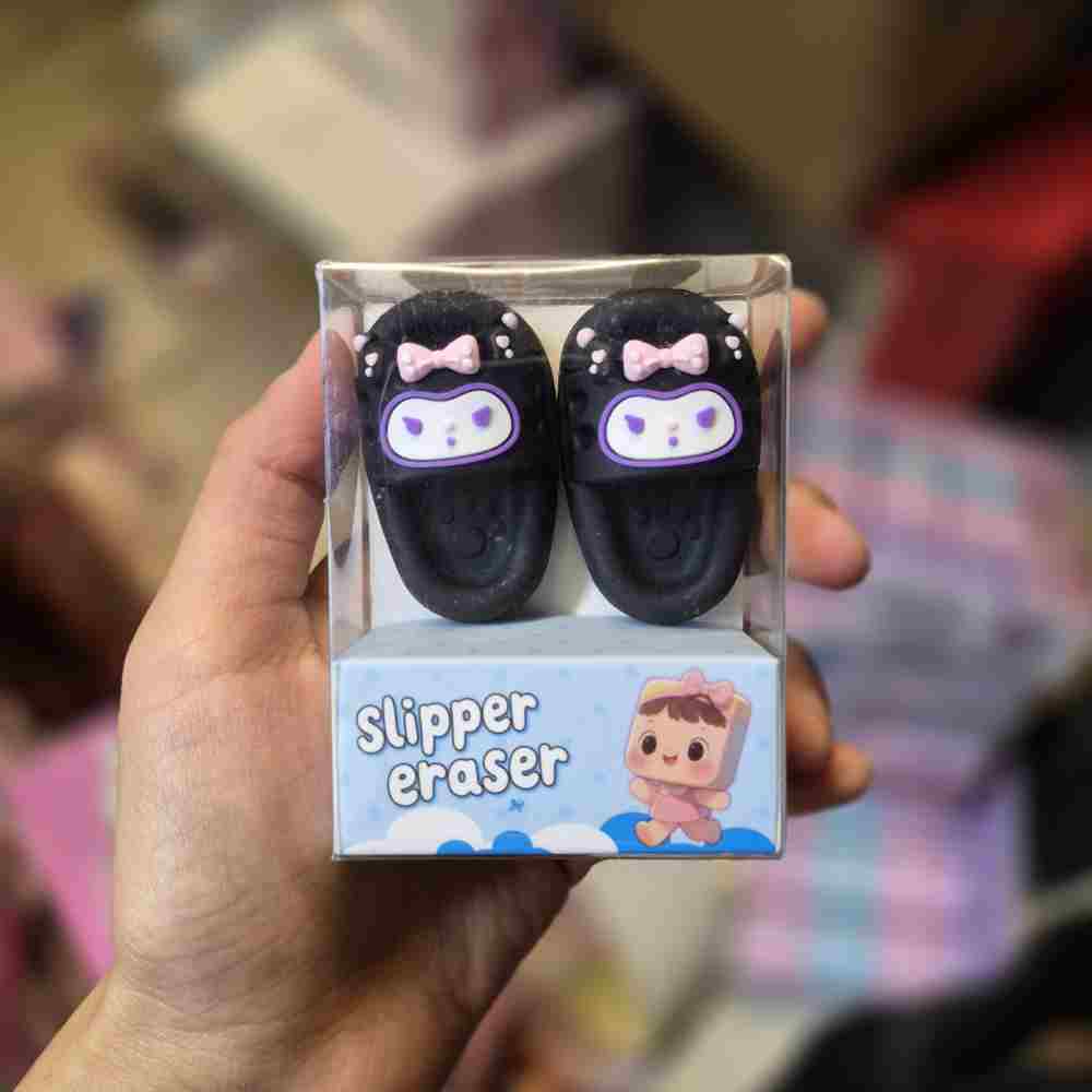 پاک کن دمپایی دوعددی کرومی مشکی