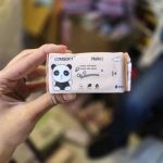 دستمال مرطوب 8 برگ طرح پاندا رنگی - Image 2