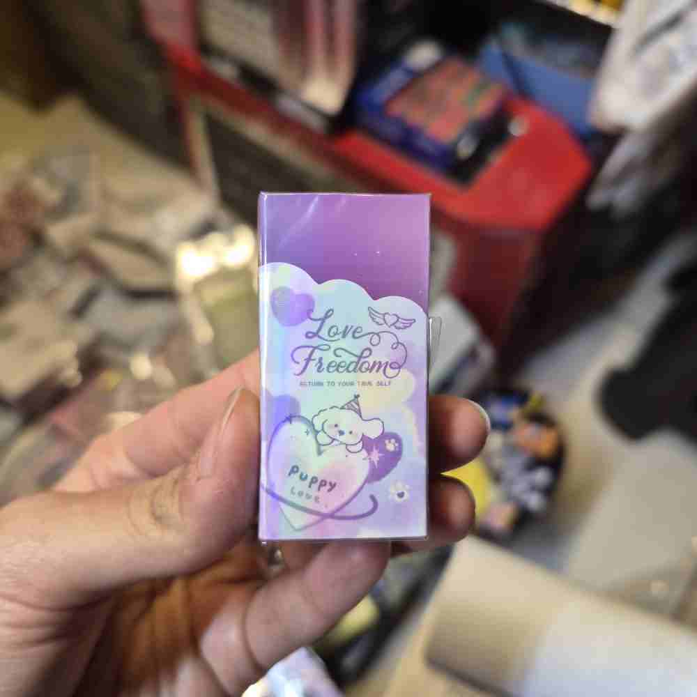 پاک کن عطری پاستیلی طرح خرس بنفش