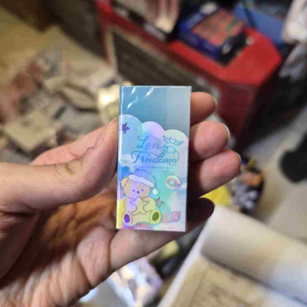 پاک کن عطری پاستیلی طرح خرس آبی