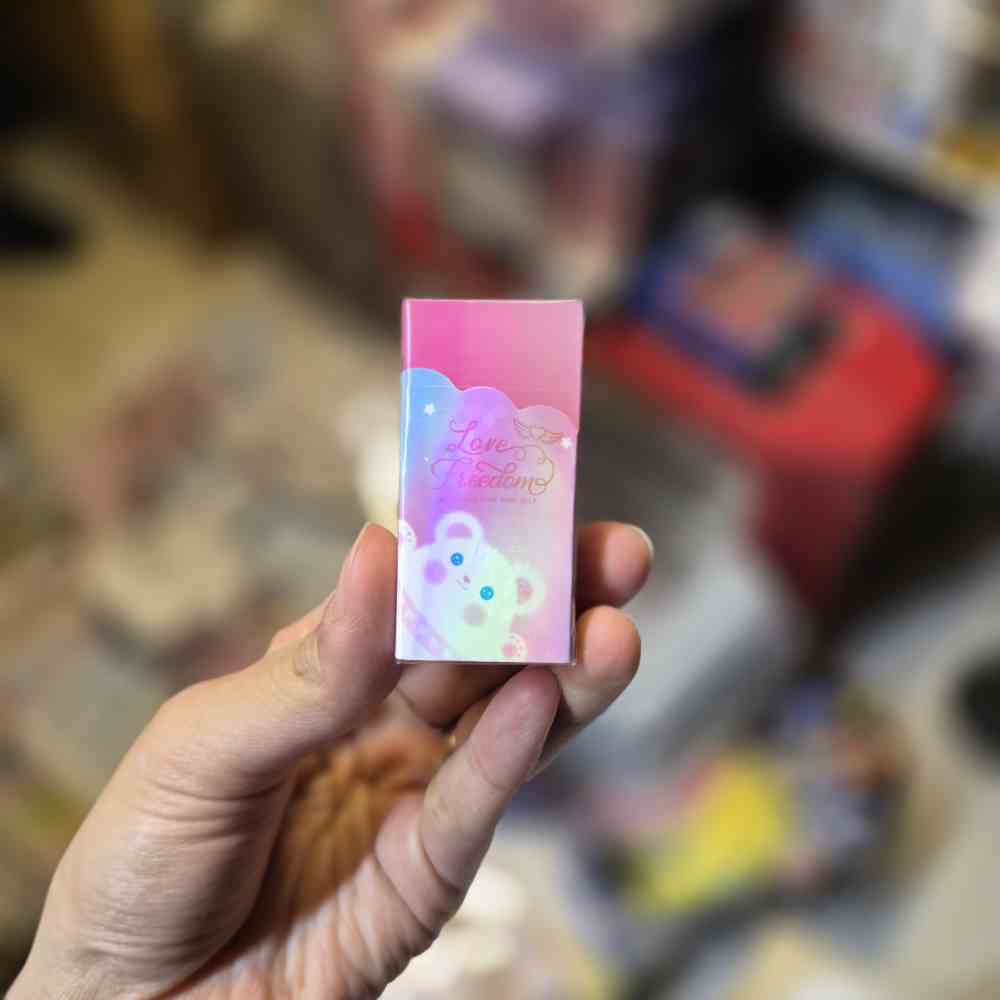 پاک کن عطری پاستیلی طرح خرس صورتی