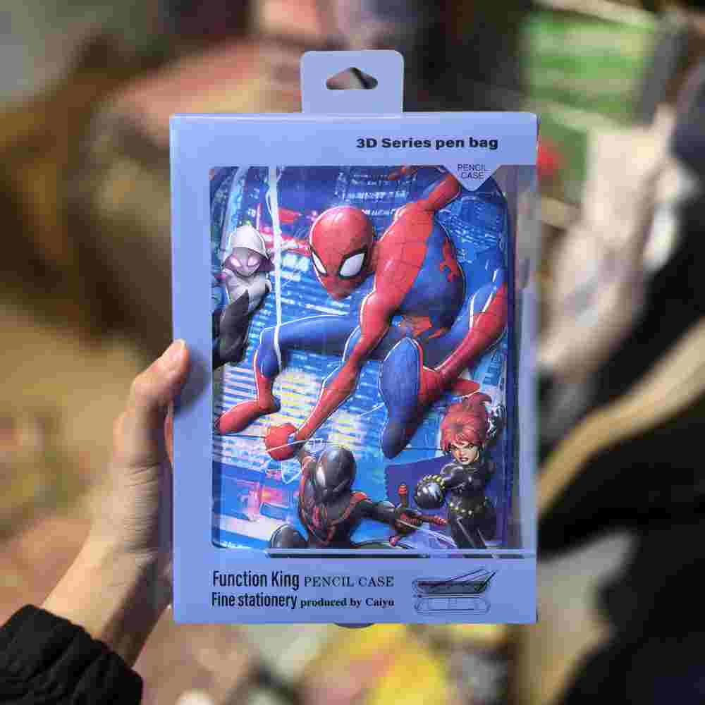 جامدادی تبلتی رویه سیلیکونی طرح مردعنکبوتی