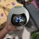 تراول ماگ 450 میل دماسنج دار بند دار خرسی - تصویر 3