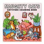 کتاب رنگ آمیزی رنگیکا طرح NAUGHTY CATS